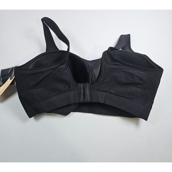 Truekind Daily Comfort Wirefree Shaper Bra Black Women Size XL NWT Adjustable - Picture 4 of 13